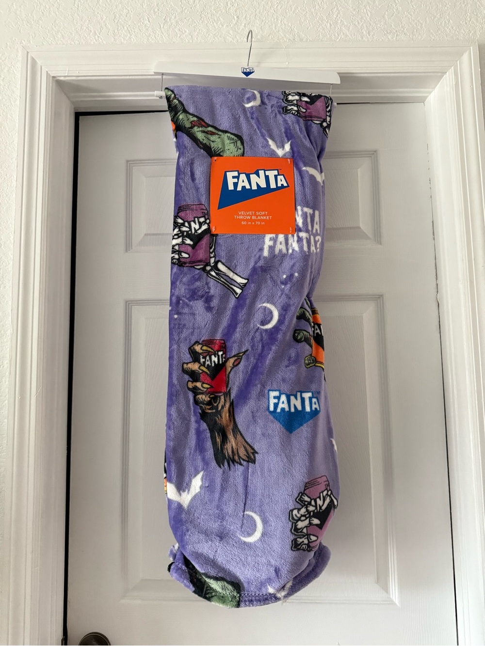 Fanta Velvet Soft Halloween Blanket